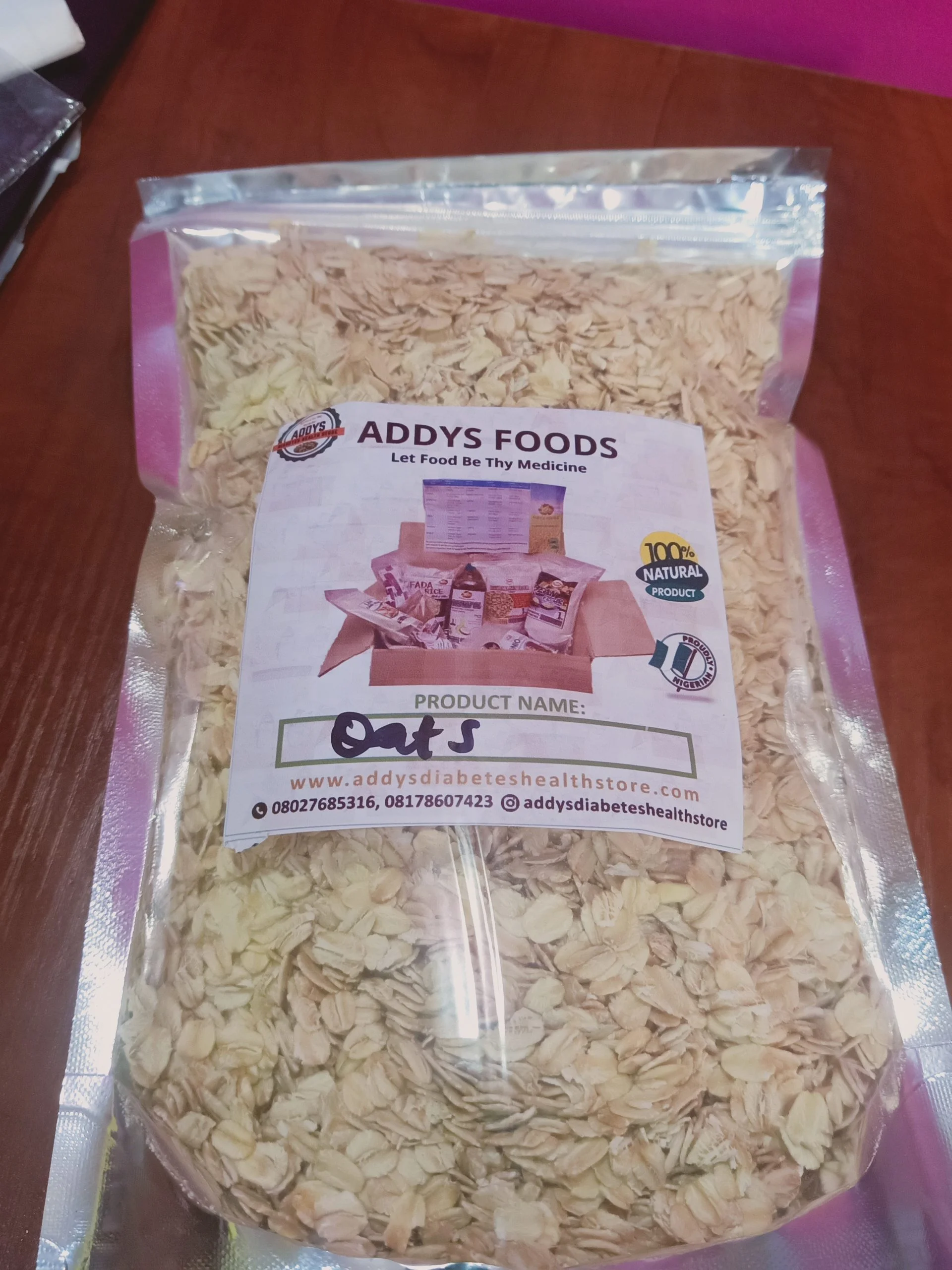 Whole Grain Oat (600g) - Image 3
