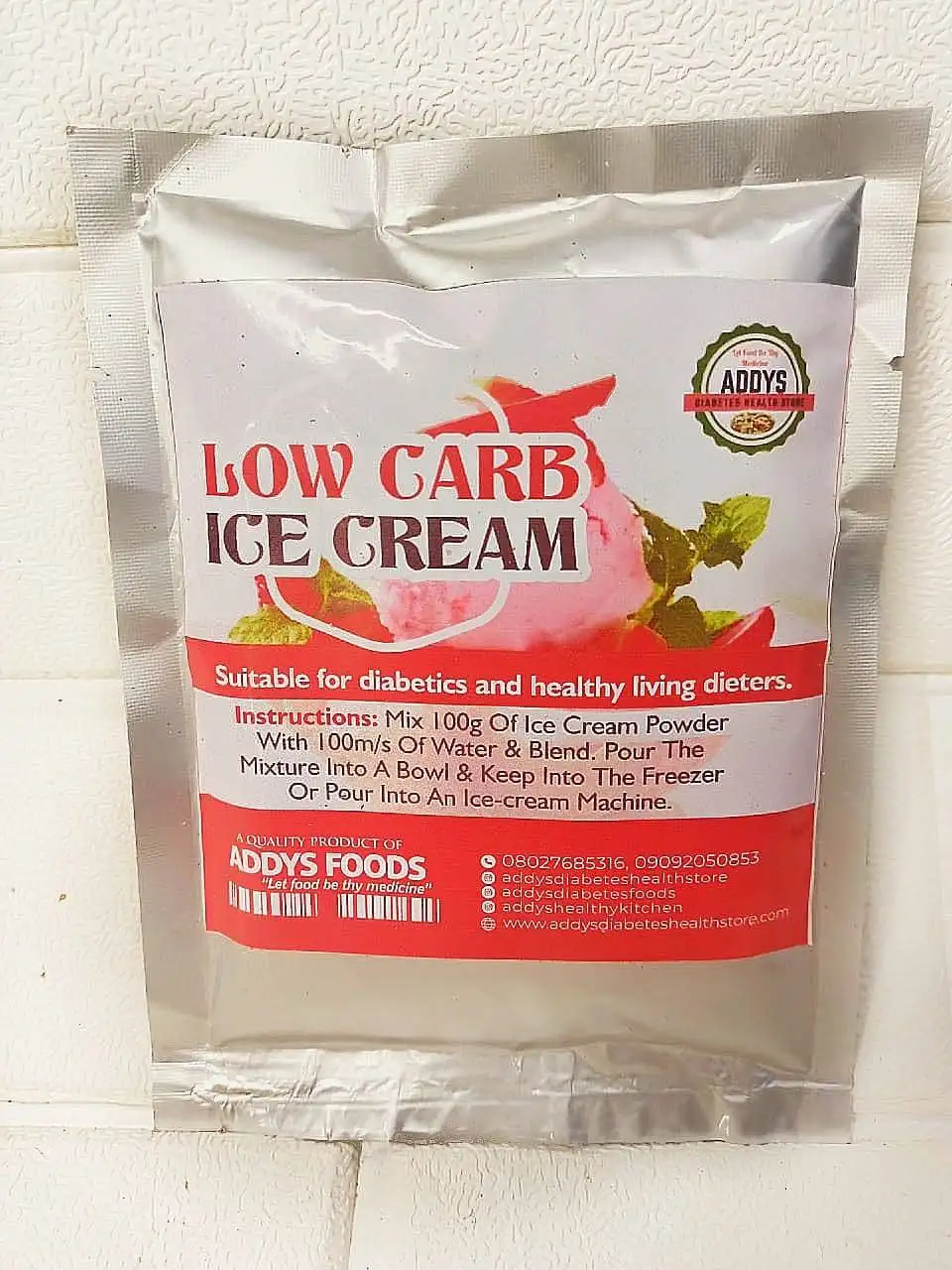 Freezer bag low 2025 carb ice cream