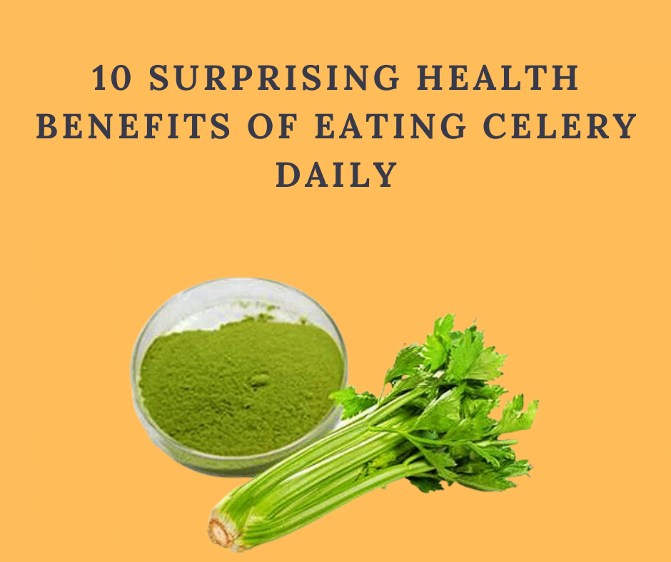 celery leaves benefits