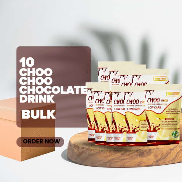 Bulk- 10 Choo Choo Chocolate Drink (400g) - Image 1